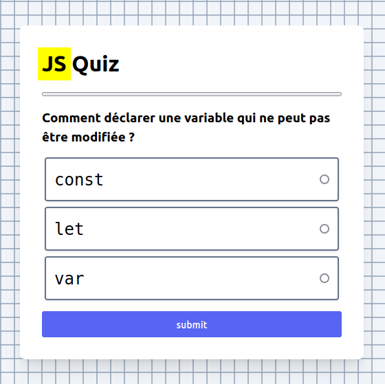 Js Quiz